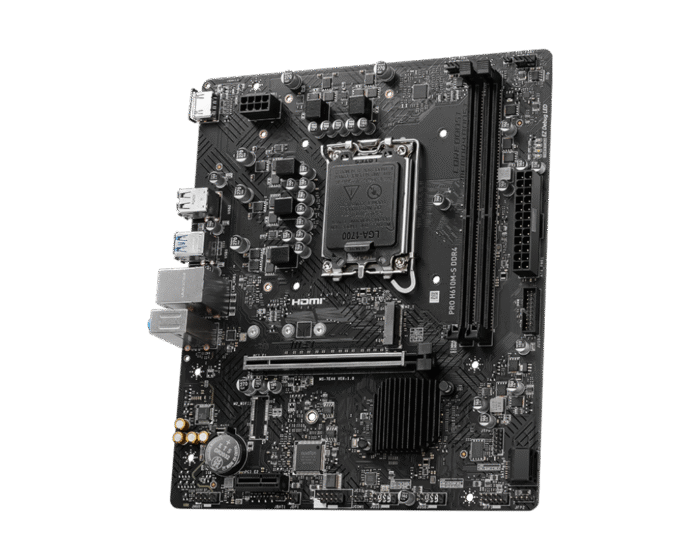 MSI H610M-S PRO LGA1700 M-ATX DDR4 Motherboard - Image 4