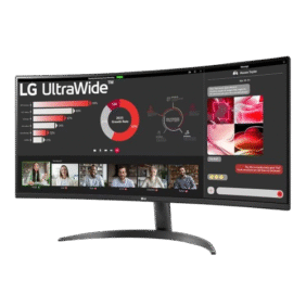 LG UltraWide 34" QHD VA Curved Monitor 100Hz - Image 2