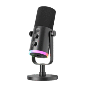 Fifine AM8 NEO RGB Dual Port Microphone with Stand - Image 2
