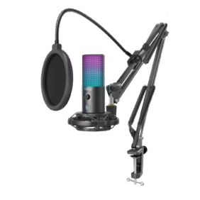 Fifine T669 Pro3 USB Microphone with Pop Filter & Boom Arm Stand - Image 3