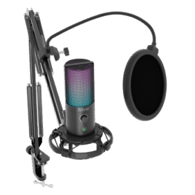 Fifine T669 Pro3 USB Microphone with Pop Filter & Boom Arm Stand - Image 5