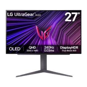 LG UltraGear 27″ QHD OLED Gaming 240Hz 0,03ms