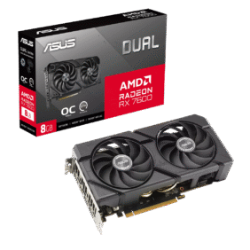 ASUS Dual Radeon RX 7600 EVO OC Edition 8GB GDDR6