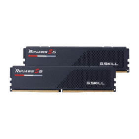 G.Skill Ripjaws S5 32GB (2x16GB) DDR5 6000Mhz CL32-38-38-96 1.35V Intel XMP – Black – F5-6000J3238F16GX2-RS5K