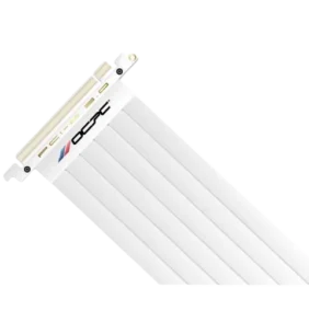 OCPC Xtender PCI-E 3.0 16x Riser Cable 250mm White - Image 2