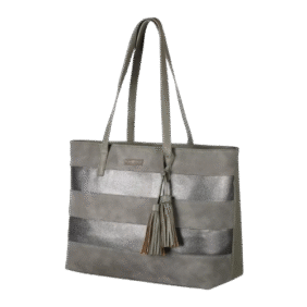 Supanova Tassles Ladies 15.6" Laptop Bag Dark Grey - Image 2