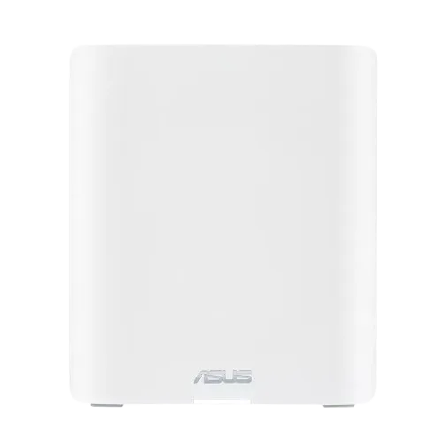 ASUS ZenWiFi BT10-Single (1) ASUS ZenWiFi BT10 Wi-Fi 7 Tri-Band 10G AiMesh Router Node (1-Pack) – White - Image 1