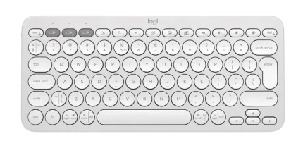 Logitech Pebble Keys 2 K380s – Tonal White