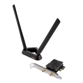 Asus BE9400 Tri-Band Wi-Fi 7 6GHz / Bluetooth 5.4 PCIe Adapter-Black (Intel Boards only)
