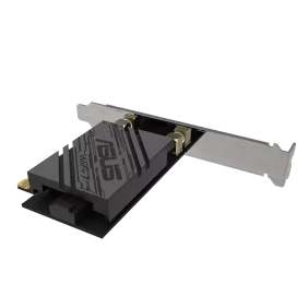 Asus BE9400 Tri-Band Wi-Fi 7 6GHz / Bluetooth 5.4 PCIe Adapter-Black (Intel Boards only) - Image 3