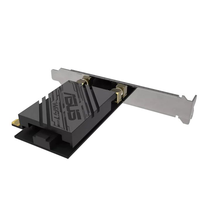 Asus BE9400 Tri-Band Wi-Fi 7 6GHz / Bluetooth 5.4 PCIe Adapter-Black (Intel Boards only) - Image 3