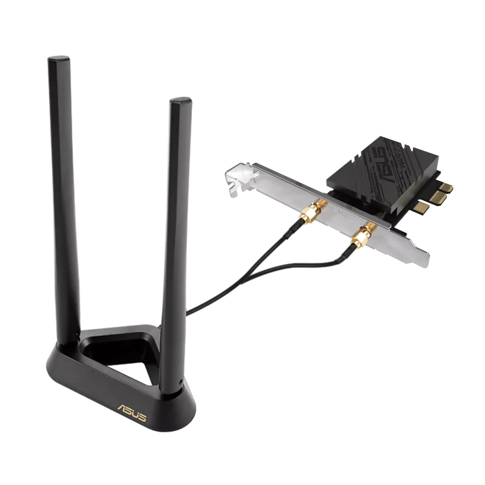 Asus BE9400 Tri-Band Wi-Fi 7 6GHz / Bluetooth 5.4 PCIe Adapter-Black (Intel Boards only) - Image 4