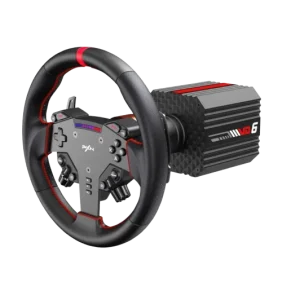 PXN VD6 Direct Drive Sim Racing Wheel | PD-HM Dual Pedal | Z9 Clamp Bundle - Image 2