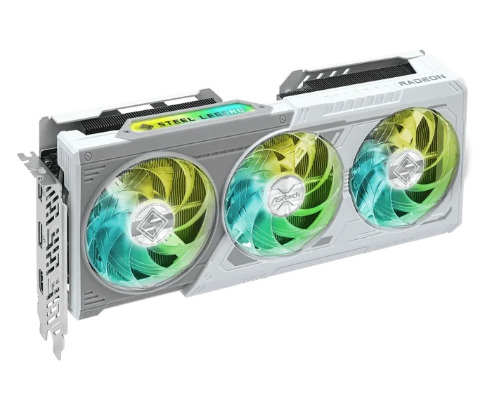 AsRock Radeon RX 9060 XT Steel Legend 16GB OC - Image 3