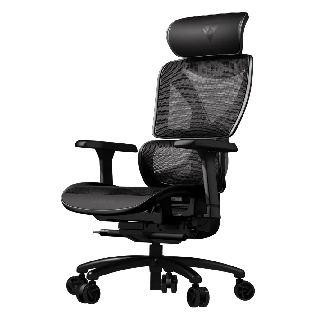 TX3-XTC-PRO-MB-1 Thunderx3 XTC Ergonomic Chair - Mesh Black (TEGC-3054101.11) - Image 1