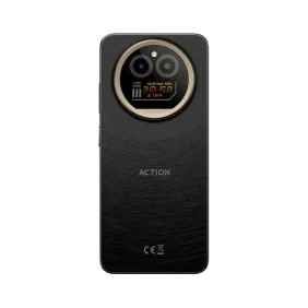 iiiF150 - Action A5 Pro phone Midnight Black - 6.88" HD/Dual Display 8GB 256GB 16MP Dual Sim Fingerprint Recognition 5100mAh