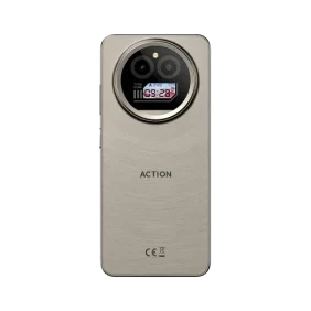 iiiF150 - Action A5 Pro phone Natural Titanium - 6.88" HD/Dual Display 8GB 256GB 16MP Dual Sim Fingerprint Recognition 5100mAh