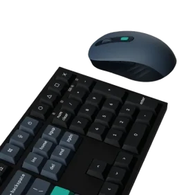 Keychron B36 100% Layout Wireless Keyboard and Mouse Combo – Black/Green - Image 2