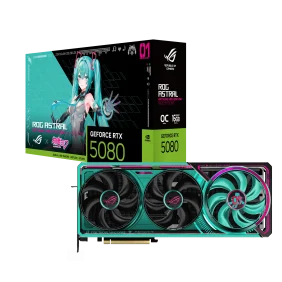 Asus ROG Astral GeForce RTX 5080 16GB GDDR7 OC Hatsune Miku Edition Graphics Card