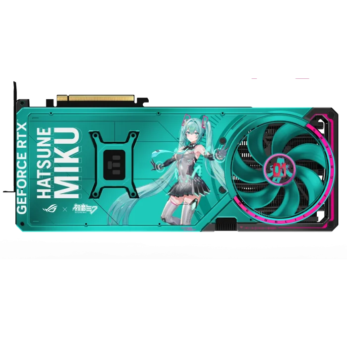 Asus ROG Astral GeForce RTX 5080 16GB GDDR7 OC Hatsune Miku Edition Graphics Card - Image 3