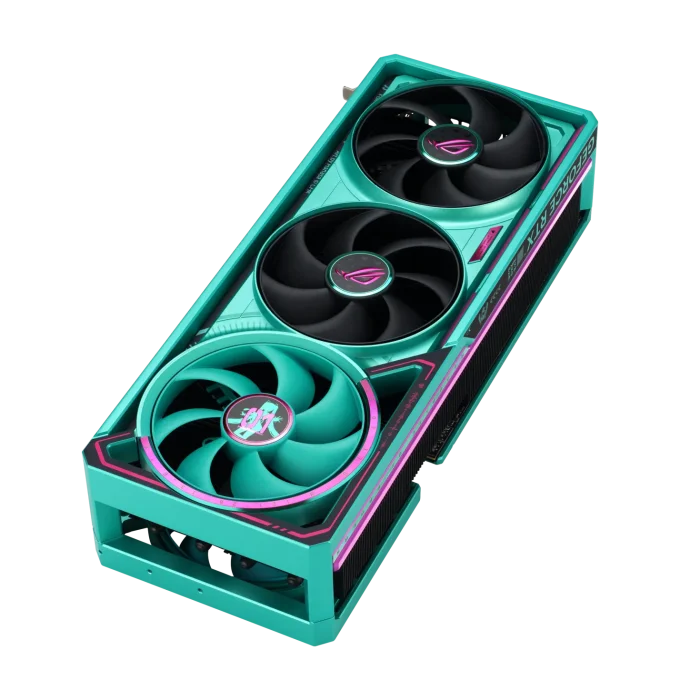 Asus ROG Astral GeForce RTX 5080 16GB GDDR7 OC Hatsune Miku Edition Graphics Card - Image 4