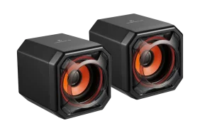 Volkano Rush Series Multimedia Speakers - Black