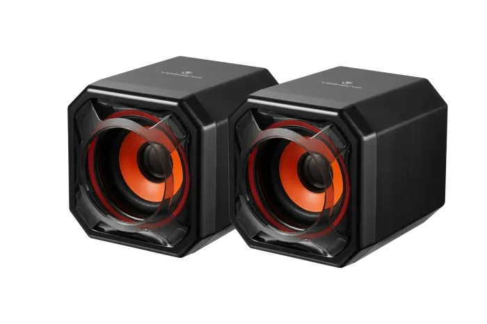 Volkano Rush Series Multimedia Speakers - Black - Image 5