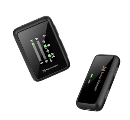 NearStream AWM20D Lavalier Microphones (1TX+1RX)