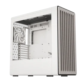 HAVN BF 360 Flow Mid Tower EATX Case Incl 3 Pre-installed Fans – White