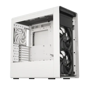 HAVN BF 360 Flow Mid Tower EATX Case Incl 3 Pre-installed Fans – White - Image 2