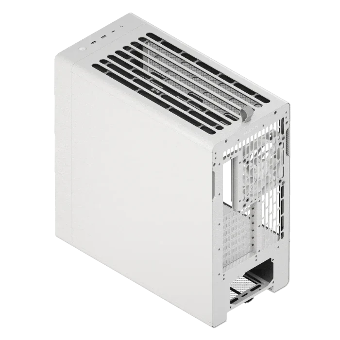 HAVN BF 360 Flow Mid Tower EATX Case Incl 3 Pre-installed Fans – White - Image 6