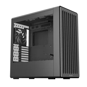 HAVN BF 360 Flow Mid Tower EATX Case Incl 3 Pre-installed Fans – Black