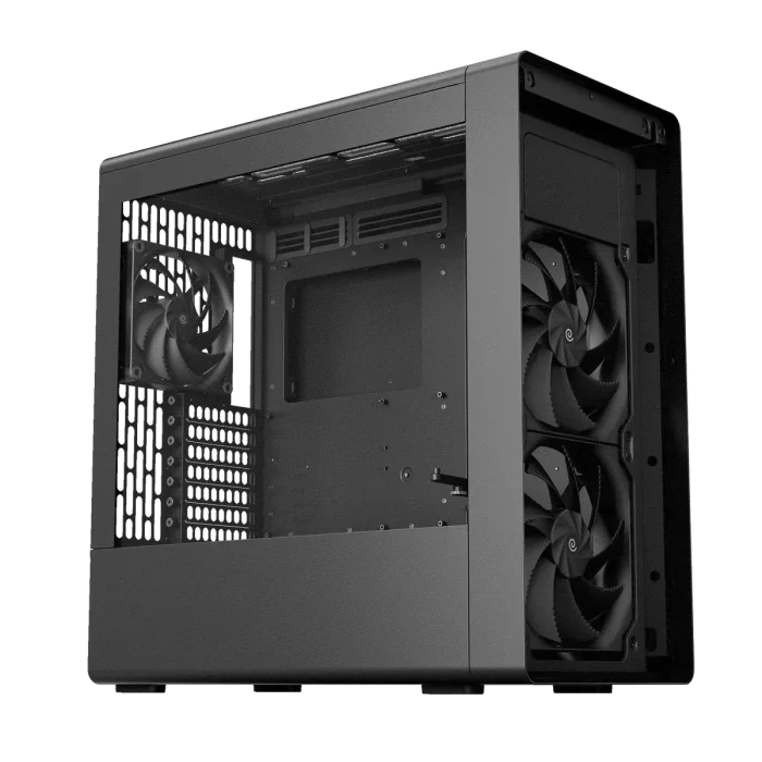 HAVN BF 360 Flow Mid Tower EATX Case Incl 3 Pre-installed Fans – Black - Image 3
