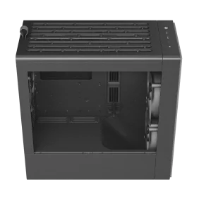 HAVN BF 360 Flow Mid Tower EATX Case Incl 3 Pre-installed Fans – Black - Image 4