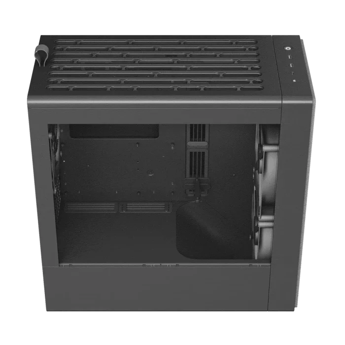 HAVN BF 360 Flow Mid Tower EATX Case Incl 3 Pre-installed Fans – Black - Image 4