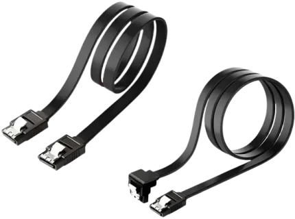 MSI SATA 6G cables (2 cables/pack) (K51-0200031-V03) - Straight and L-Shape