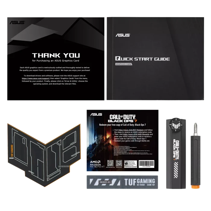 ASUS TUF Gaming Radeon RX 9070 XT COD BO7 Special Edition - Image 10