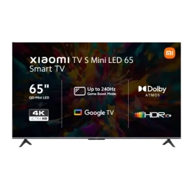 Xiaomi S 65" Mini LED 4K Smart TV (HDR10+, Google TV, Dolby Atmos, 144Hz)