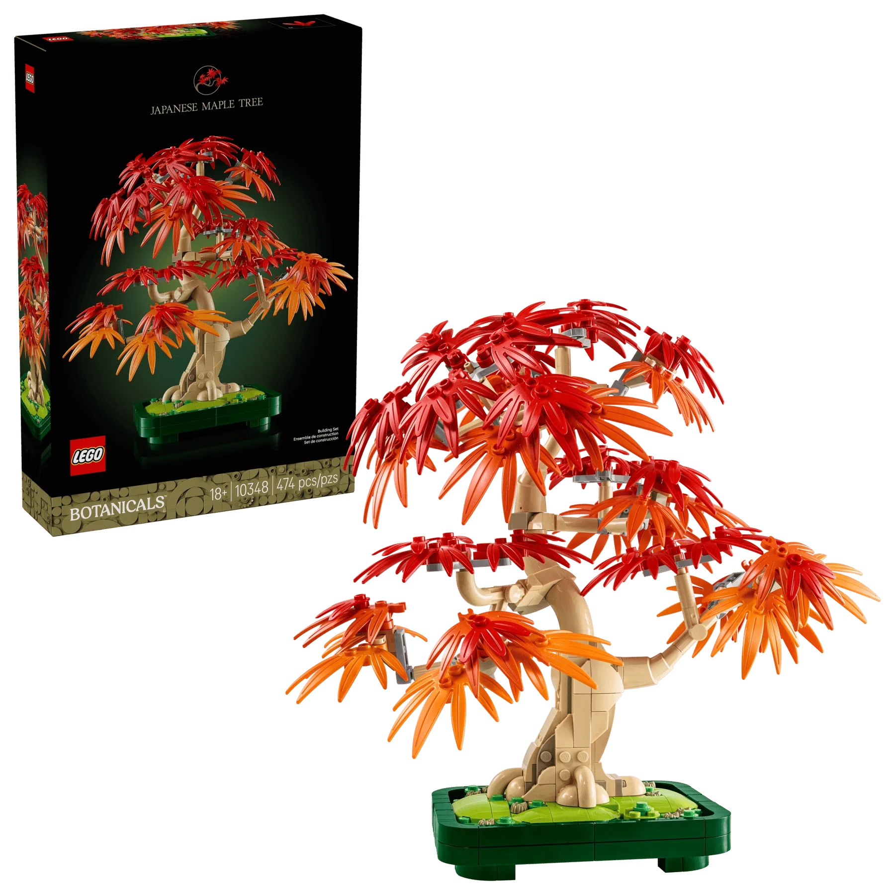 LEGO-10348-1 LEGO Botanicals Japanese Red Maple Bonsai Tree - Image 1