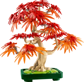 LEGO Botanicals Japanese Red Maple Bonsai Tree - Image 3