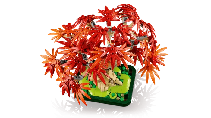 LEGO Botanicals Japanese Red Maple Bonsai Tree - Image 4