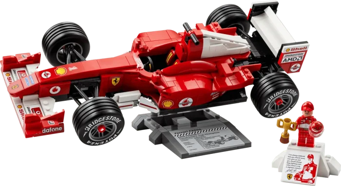 LEGO Icons Ferrari F2004 & Michael Schumacher - Image 3