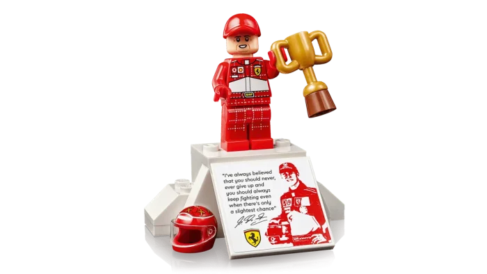 LEGO Icons Ferrari F2004 & Michael Schumacher - Image 6