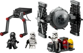 LEGO Star Wars TIE Fighter with Imperial Hangar Rack