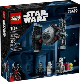 LEGO Star Wars TIE Fighter with Imperial Hangar Rack - Image 2