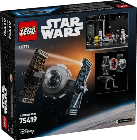 LEGO Star Wars TIE Fighter with Imperial Hangar Rack - Image 3