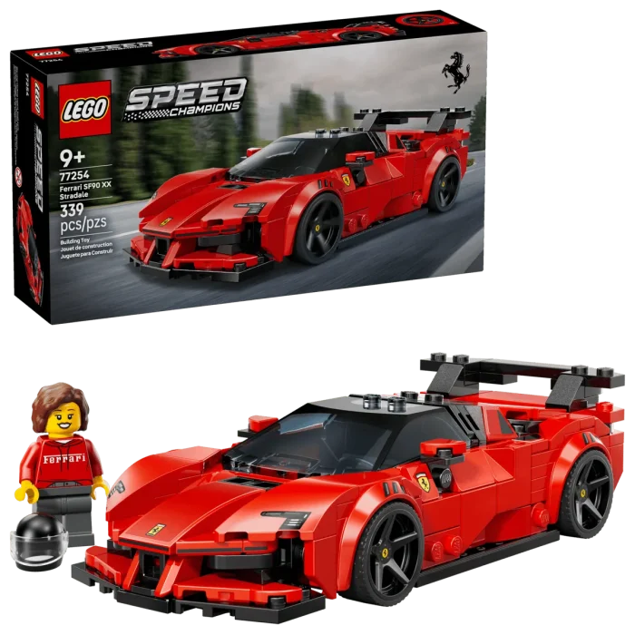 LEGO Speed Champions Ferrari Sf90 Xx Stradale Sports Car - Image 2