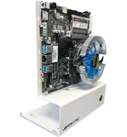 OCPC Mini ITX PC - Pentium - 8GB - 512GB SSD - No Operating System - Mini PC - White