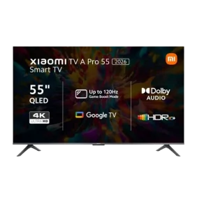 Xiaomi A Pro 55" QLED 4K Smart TV (HDR10+, Google TV, Dolby Audio, 60Hz)