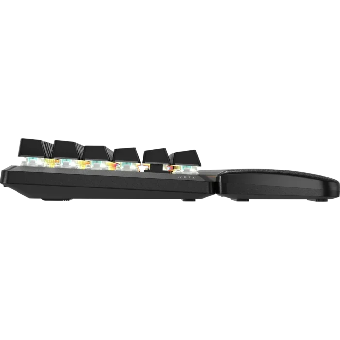 Corsair K70 PRO TKL High-Performance Hall Effect Programmable Gaming Keyboard with Rapid Trigger - ABS Double-Shot - Keycaps - Black - Image 7